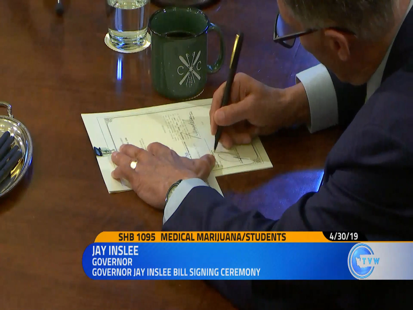 signing bill